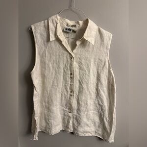 Edward Woman Irish Linen Shirt.